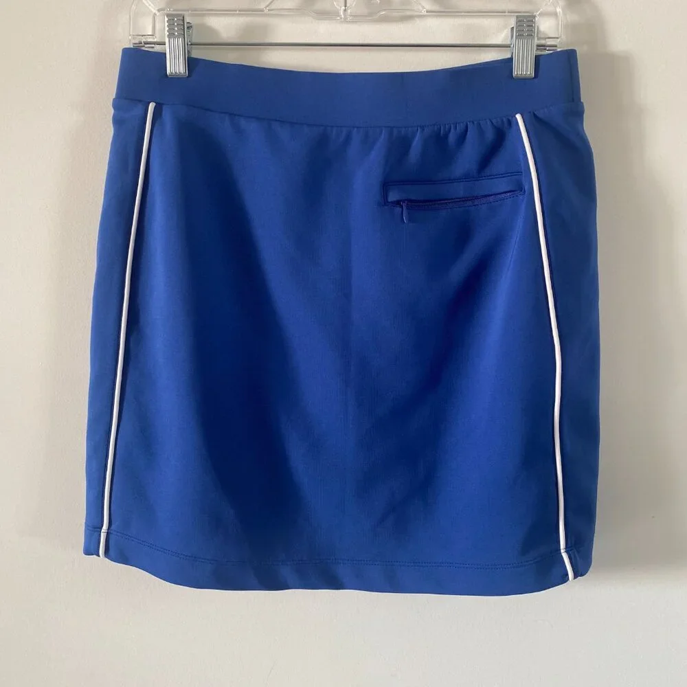 Fairway & Greene Womens Royal Blue Athletic Golf Tennis Skort Size S‎ Piping